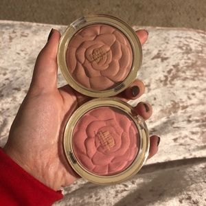 Milani blushes